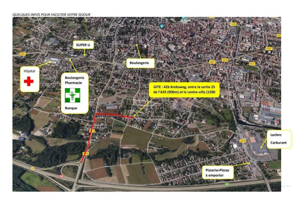 Gite Des 3 Cigognes Colmar Luaran gambar